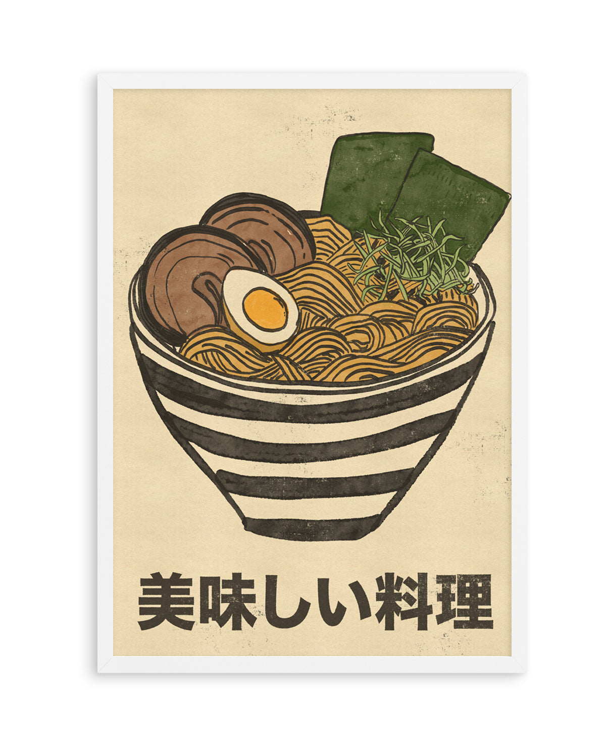 Delicious Japanese Cuisine by Nicholas | Art Print