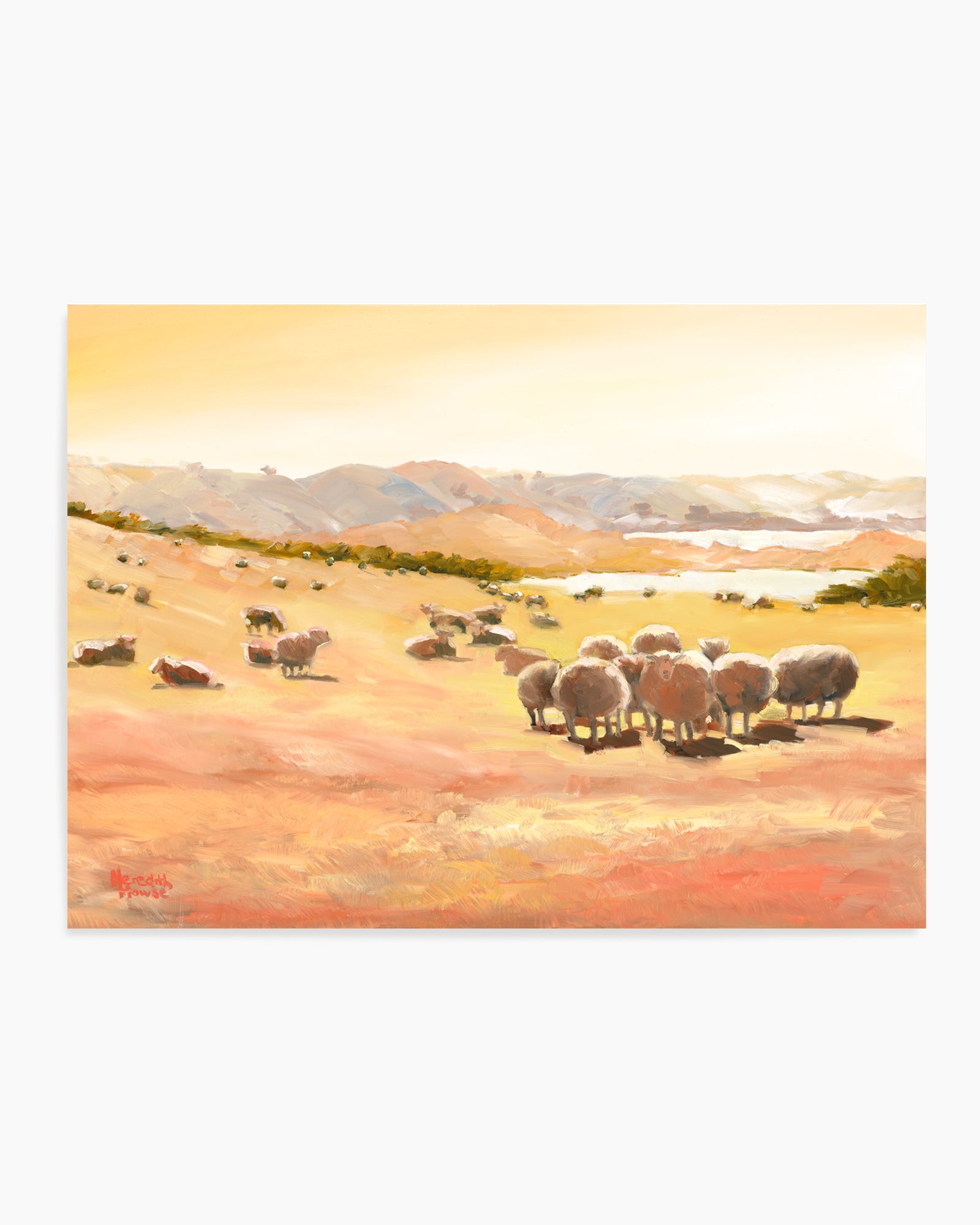 Directors Conference at Hill by Meredith Howse | Art Print