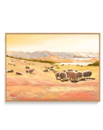 Directors Conference at Hill by Meredith Howse | Framed Canvas Wall Art