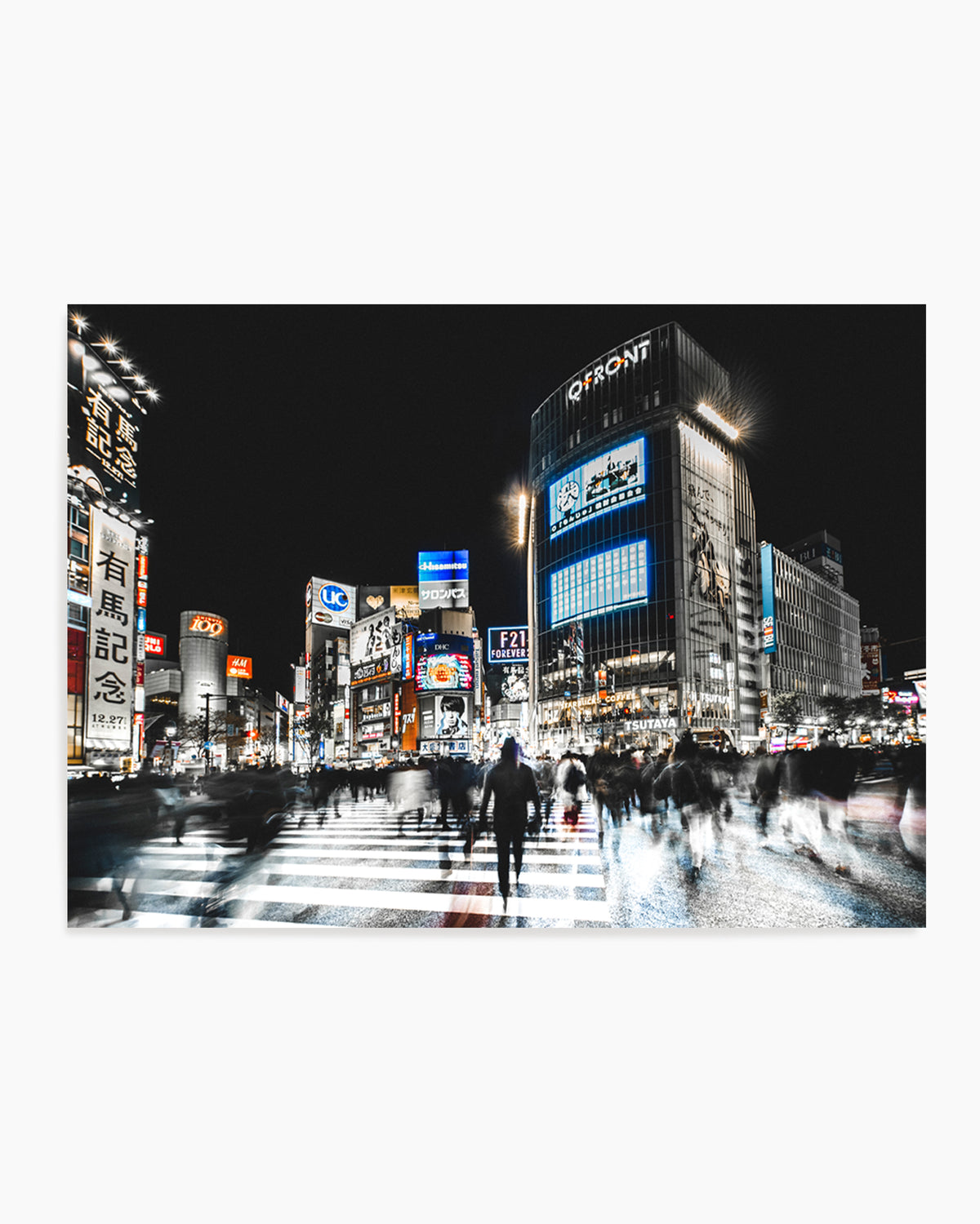 Dynamic City Night by Carmine Chiriaco | Art Print