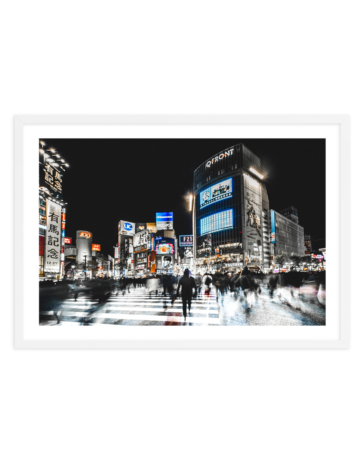 Dynamic City Night by Carmine Chiriaco | Art Print