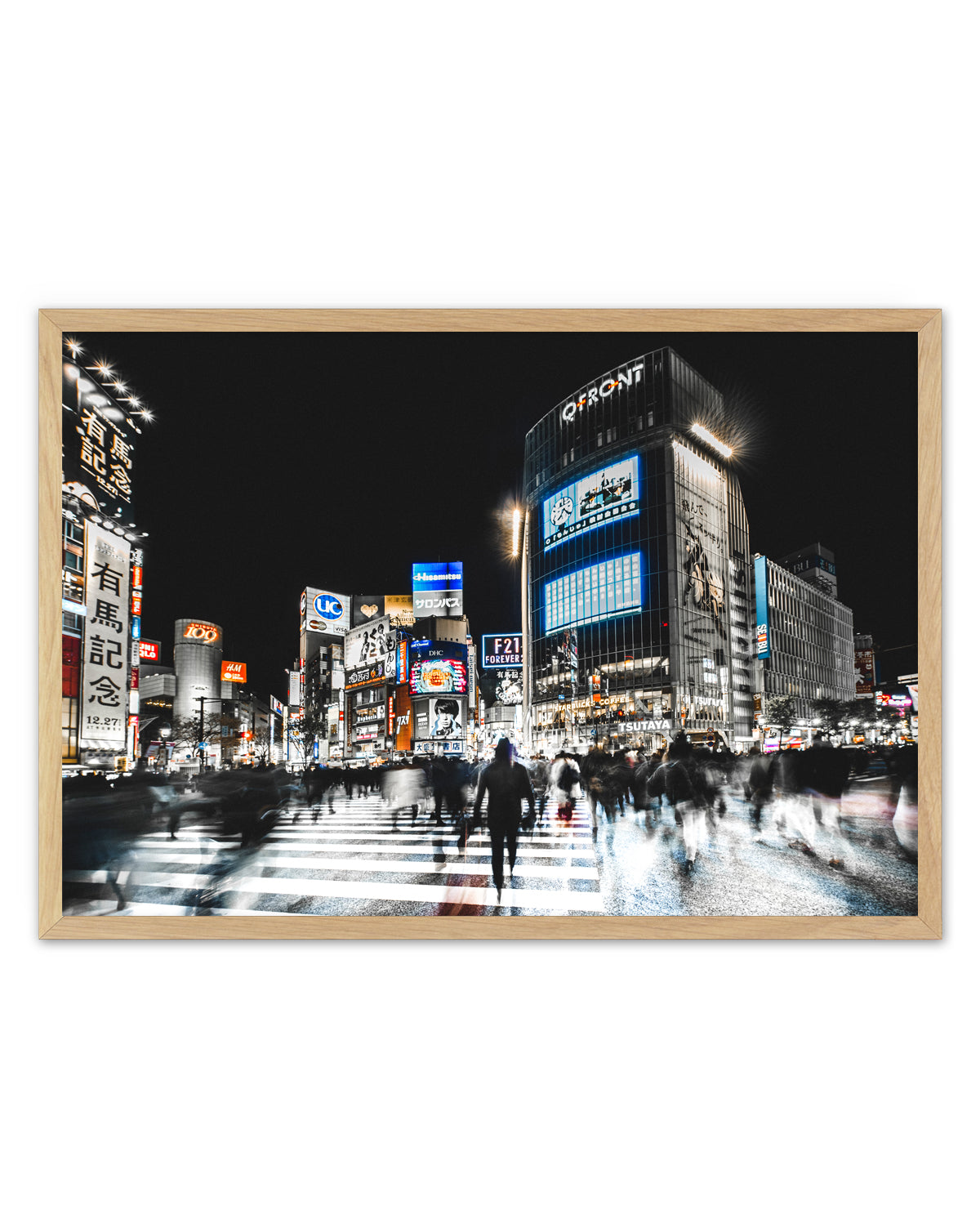 Dynamic City Night by Carmine Chiriaco | Art Print