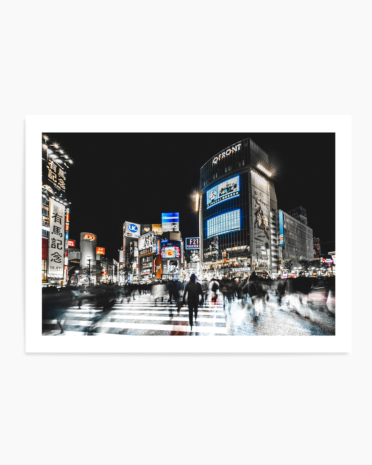 Dynamic City Night by Carmine Chiriaco | Art Print