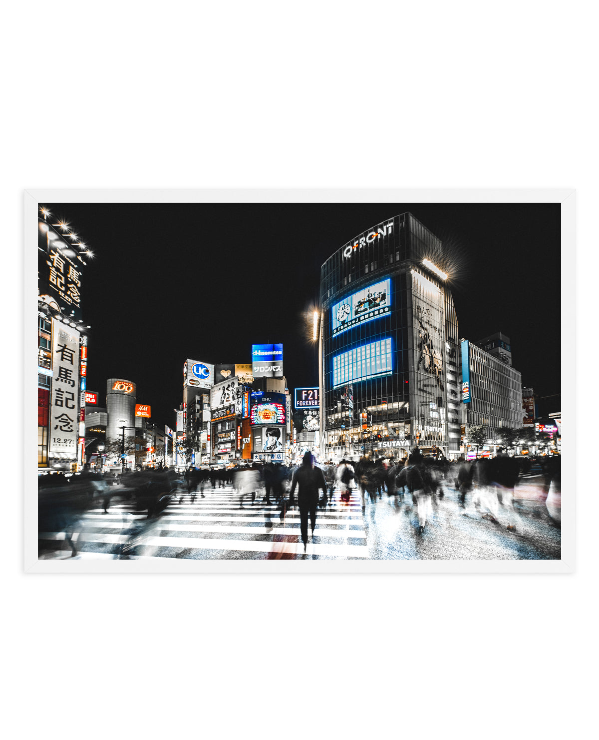 Dynamic City Night by Carmine Chiriaco | Art Print