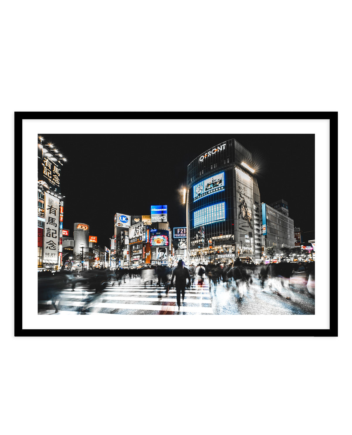 Dynamic City Night by Carmine Chiriaco | Art Print