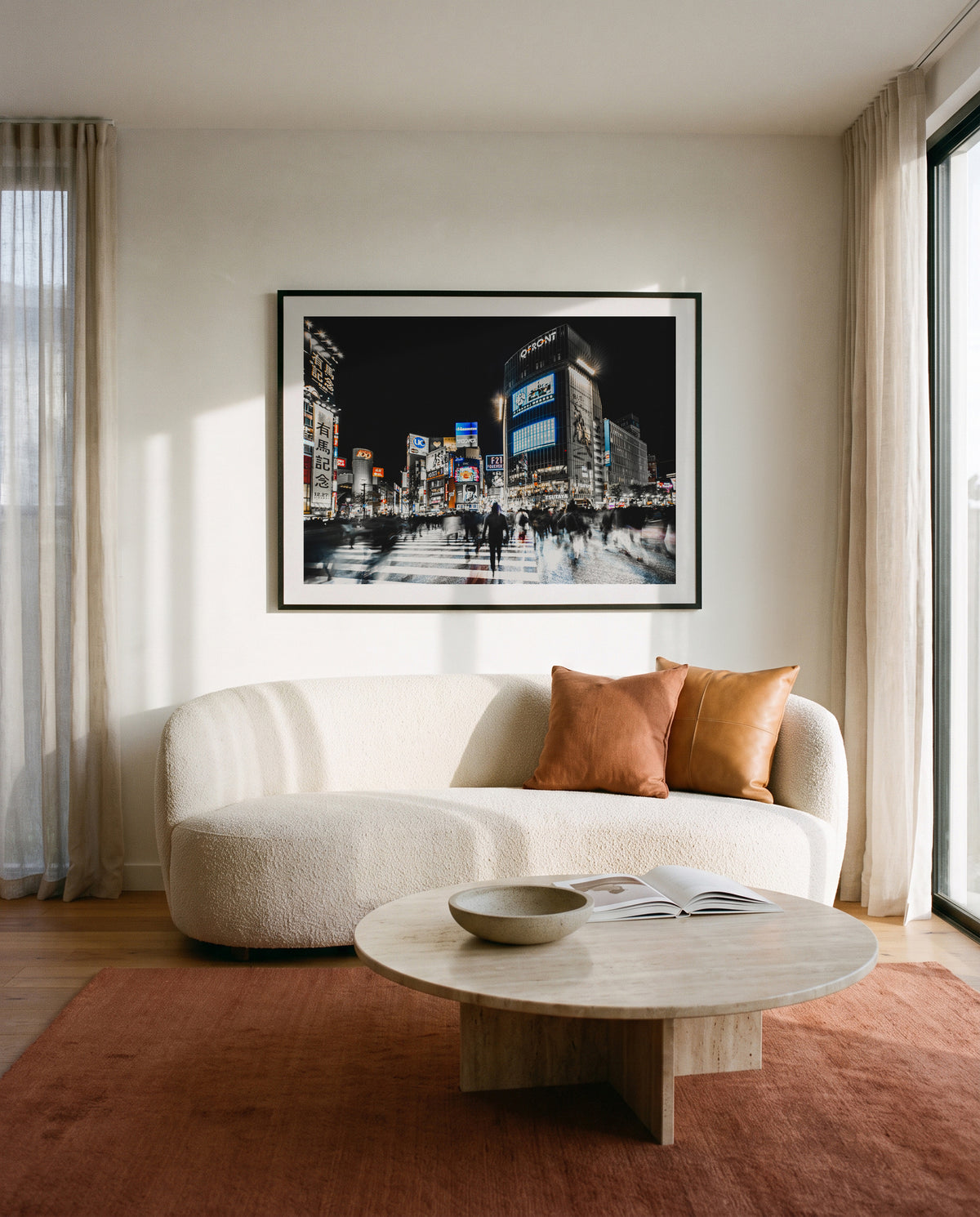 Dynamic City Night by Carmine Chiriaco | Art Print