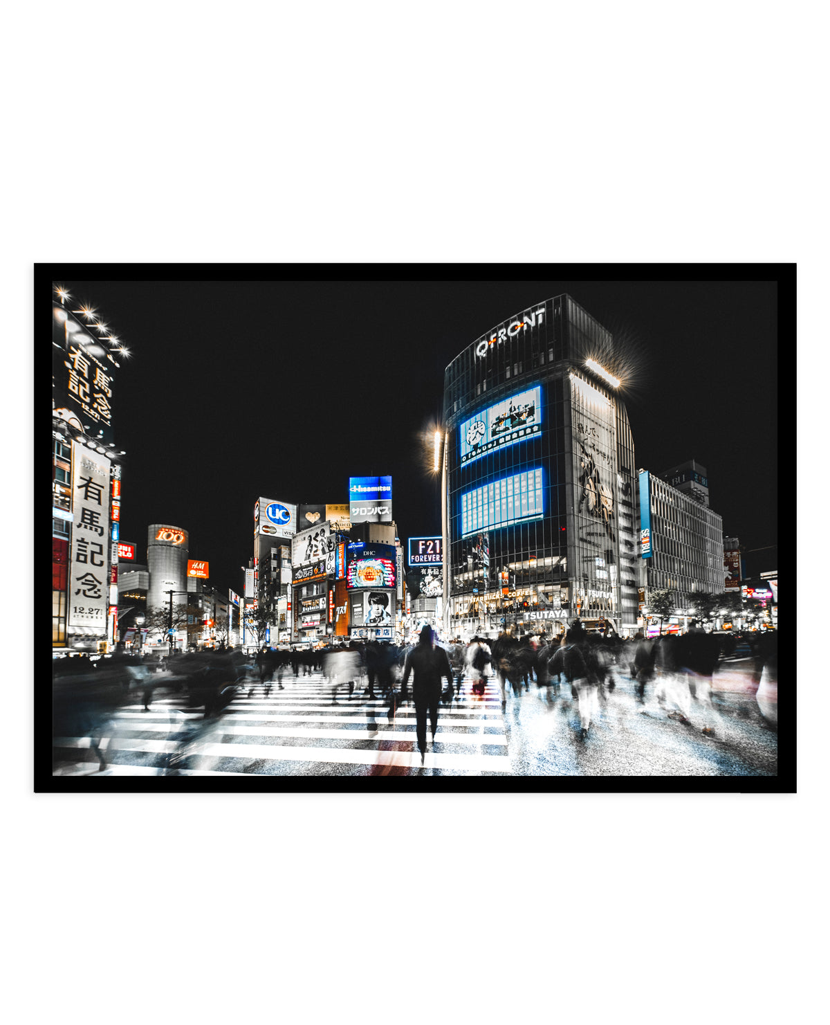 Dynamic City Night by Carmine Chiriaco | Art Print