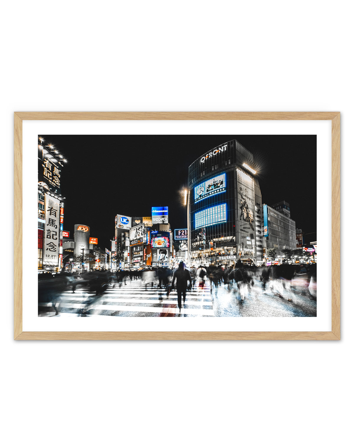 Dynamic City Night by Carmine Chiriaco | Art Print