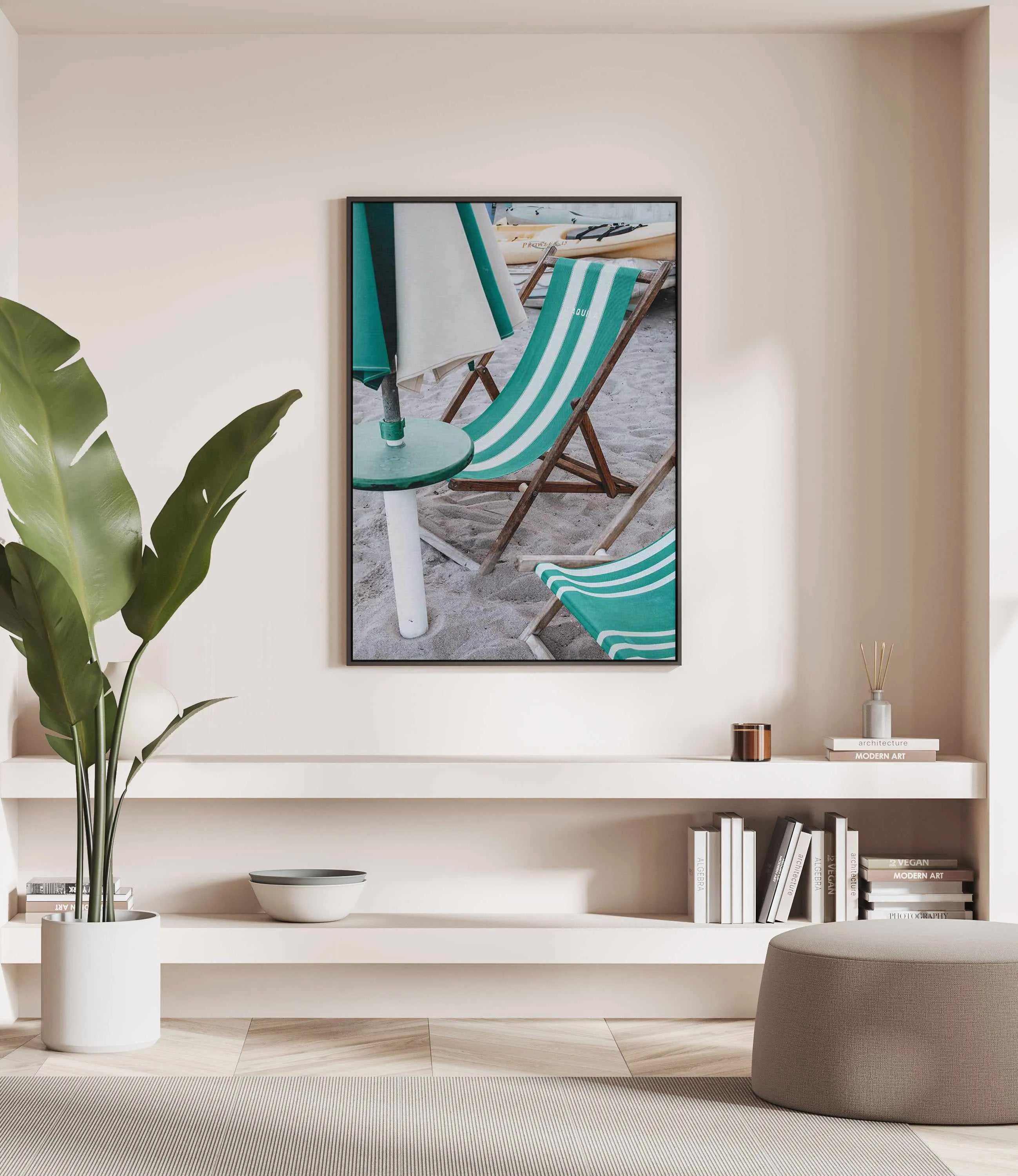 D'aquila by Chloe Frost-Smith | Framed Canvas Art Print from Olive et Oriel where you can shop wallpaper and artworks online