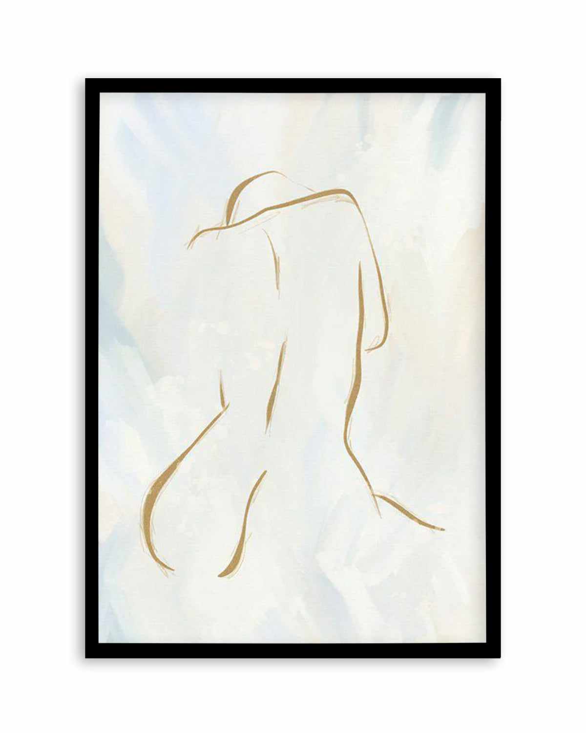 D'or Femme Art Print