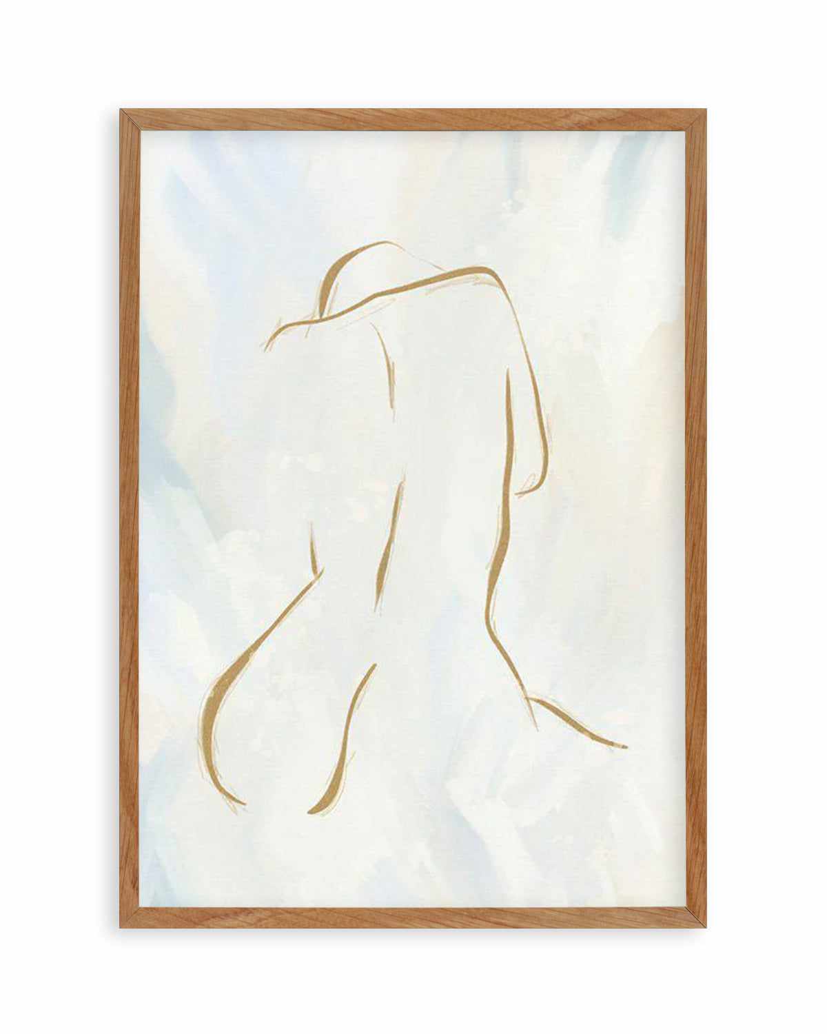 D'or Femme Art Print