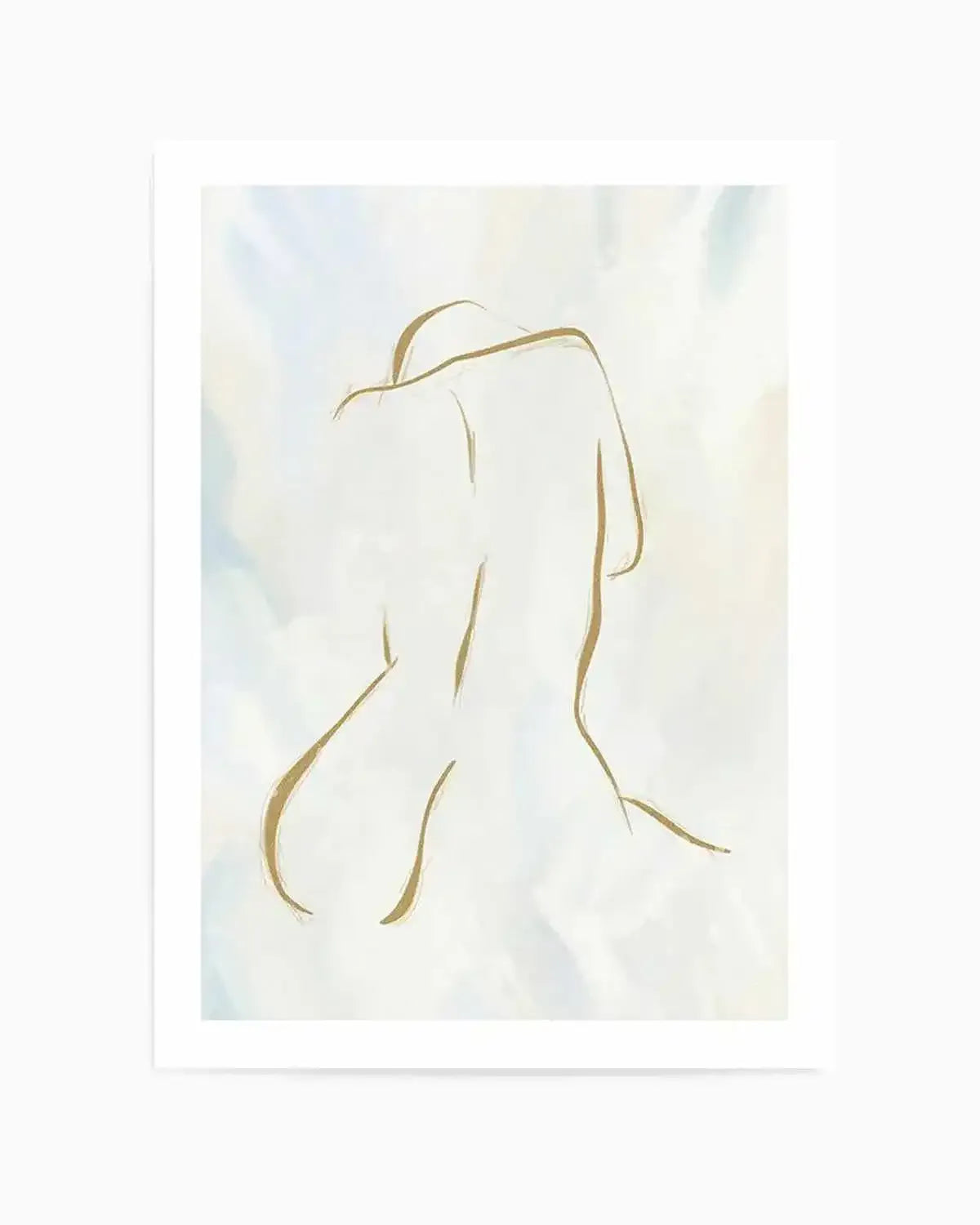 D'or Femme Art Print from Olive et Oriel where you can shop wallpaper and artworks online
