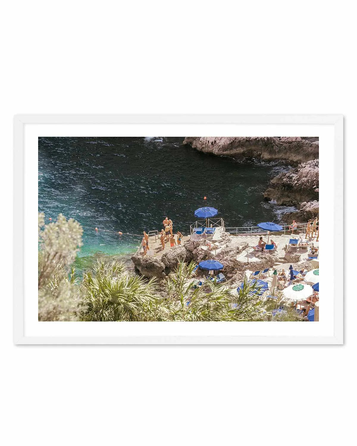 Da Luigi, Capri Art Print from Olive et Oriel where you can shop wallpaper and artworks online