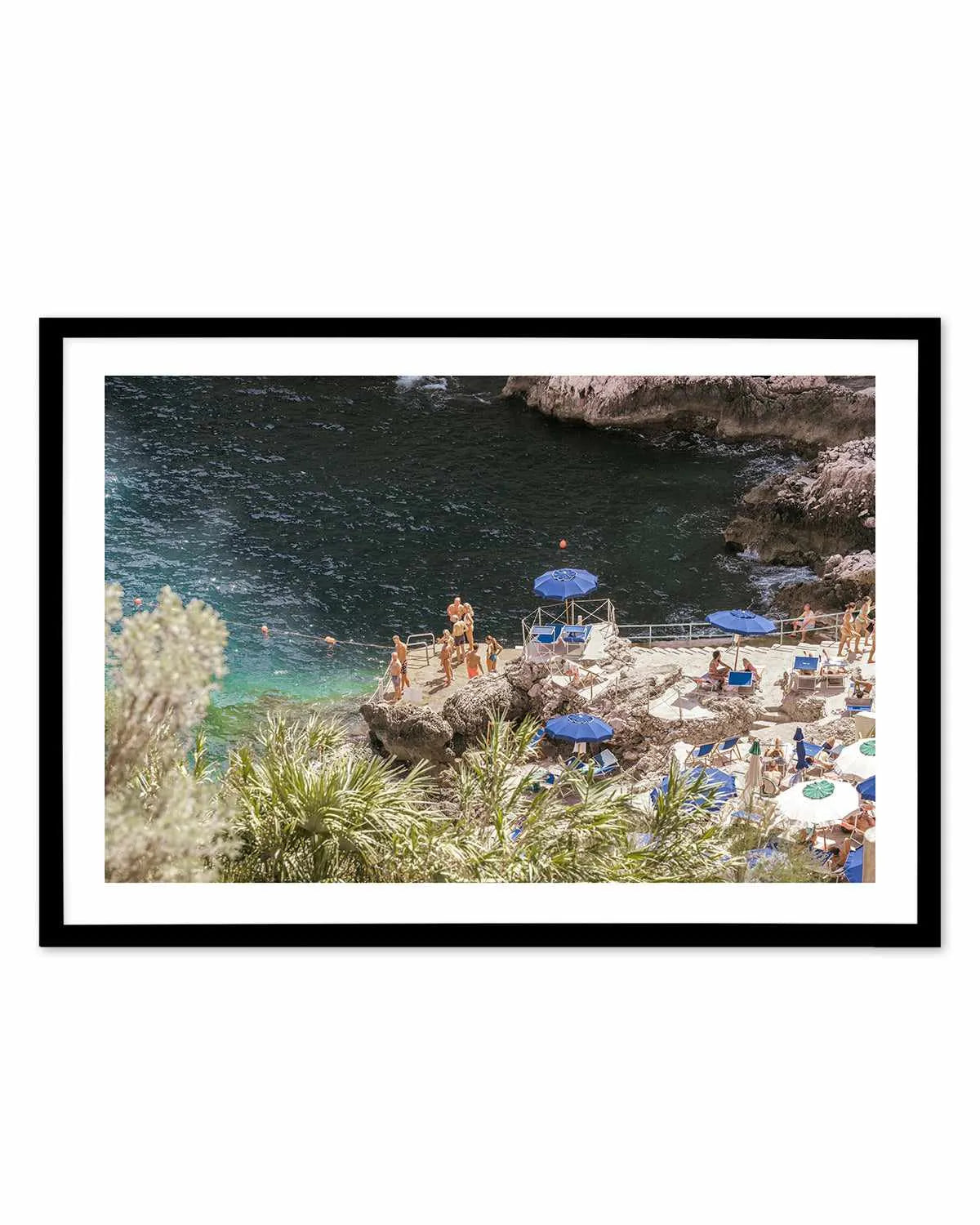 Da Luigi, Capri Art Print from Olive et Oriel where you can shop wallpaper and artworks online