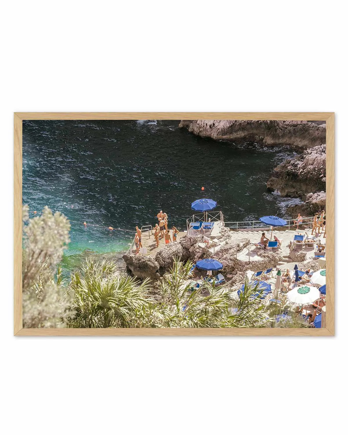 Da Luigi, Capri Art Print from Olive et Oriel where you can shop wallpaper and artworks online