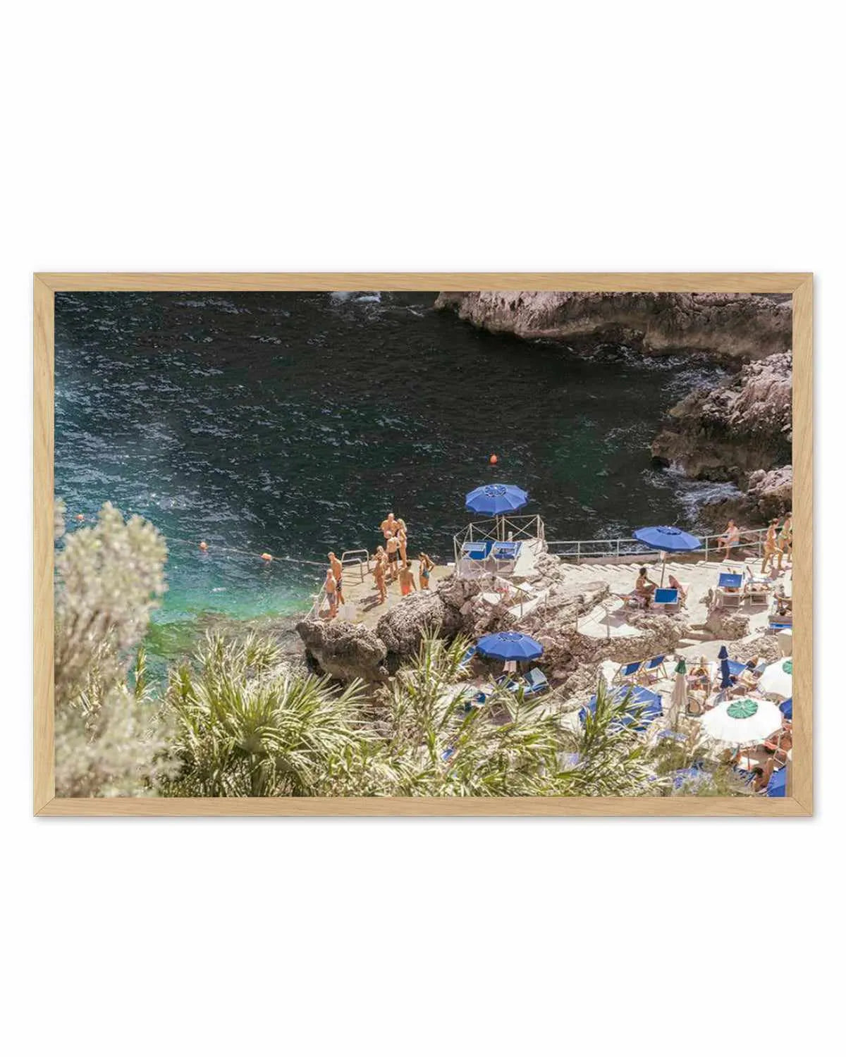 Da Luigi, Capri Art Print from Olive et Oriel where you can shop wallpaper and artworks online