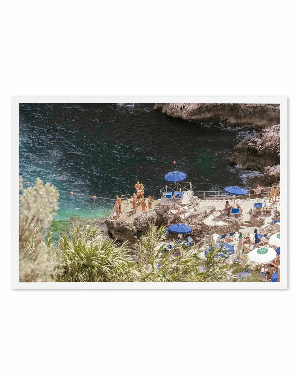 Da Luigi, Capri Art Print from Olive et Oriel where you can shop wallpaper and artworks online