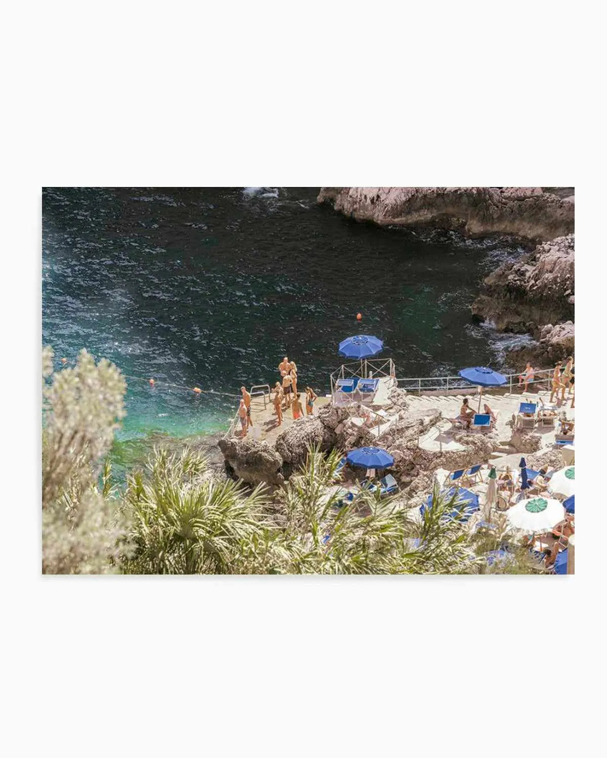 Da Luigi, Capri Art Print from Olive et Oriel where you can shop wallpaper and artworks online