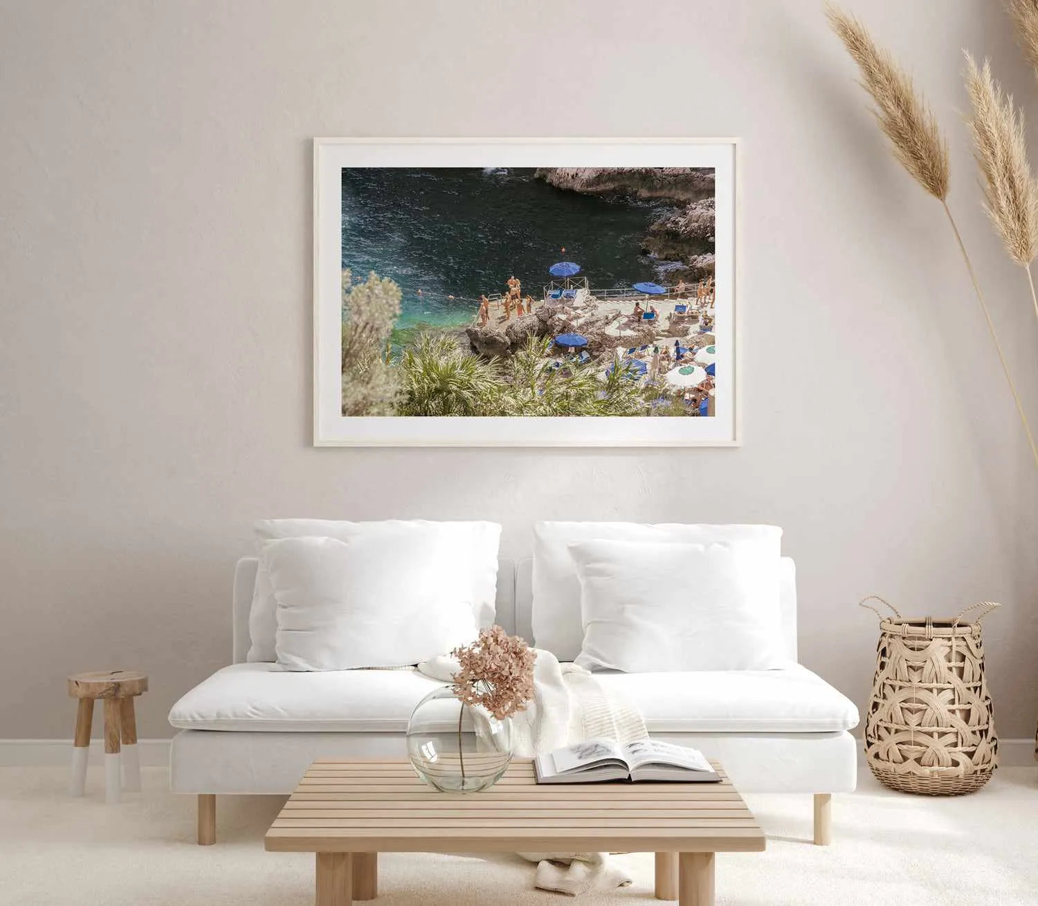 Da Luigi, Capri Art Print from Olive et Oriel where you can shop wallpaper and artworks online