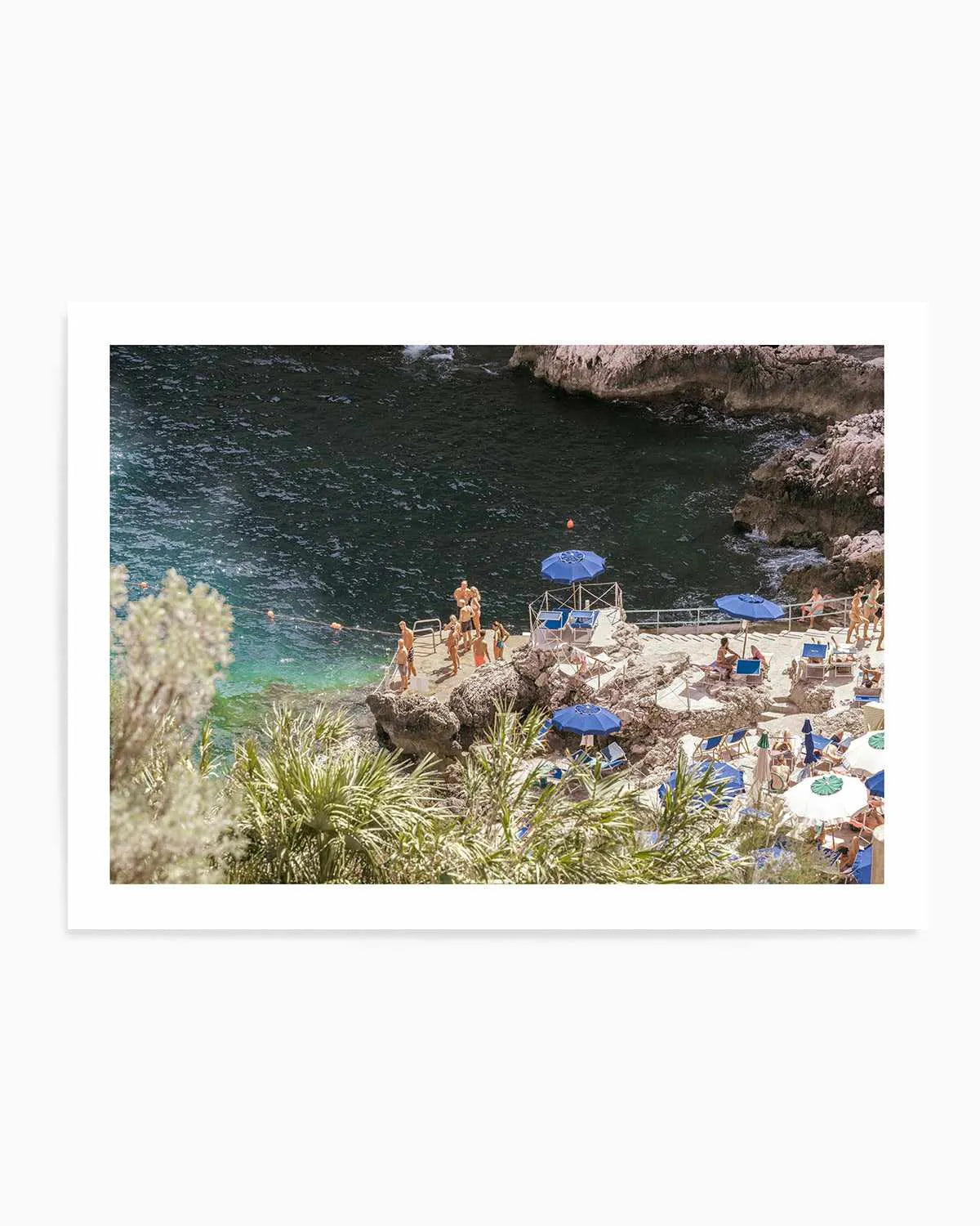 Da Luigi, Capri Art Print from Olive et Oriel where you can shop wallpaper and artworks online