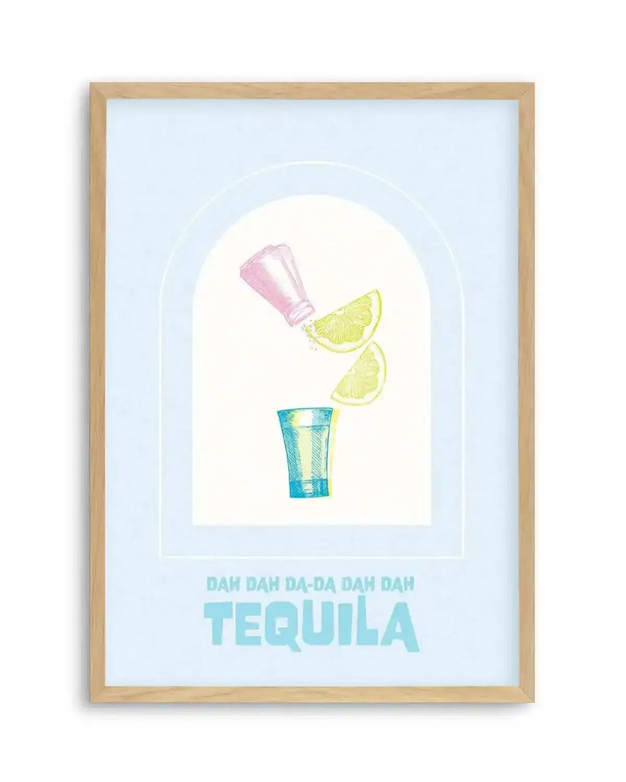 Dah Da-Da Tequila Art Print from Olive et Oriel where you can shop wallpaper and artworks online