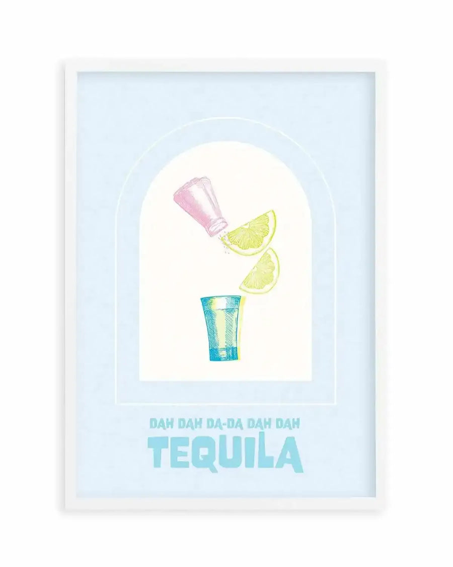 Dah Da-Da Tequila Art Print from Olive et Oriel where you can shop wallpaper and artworks online