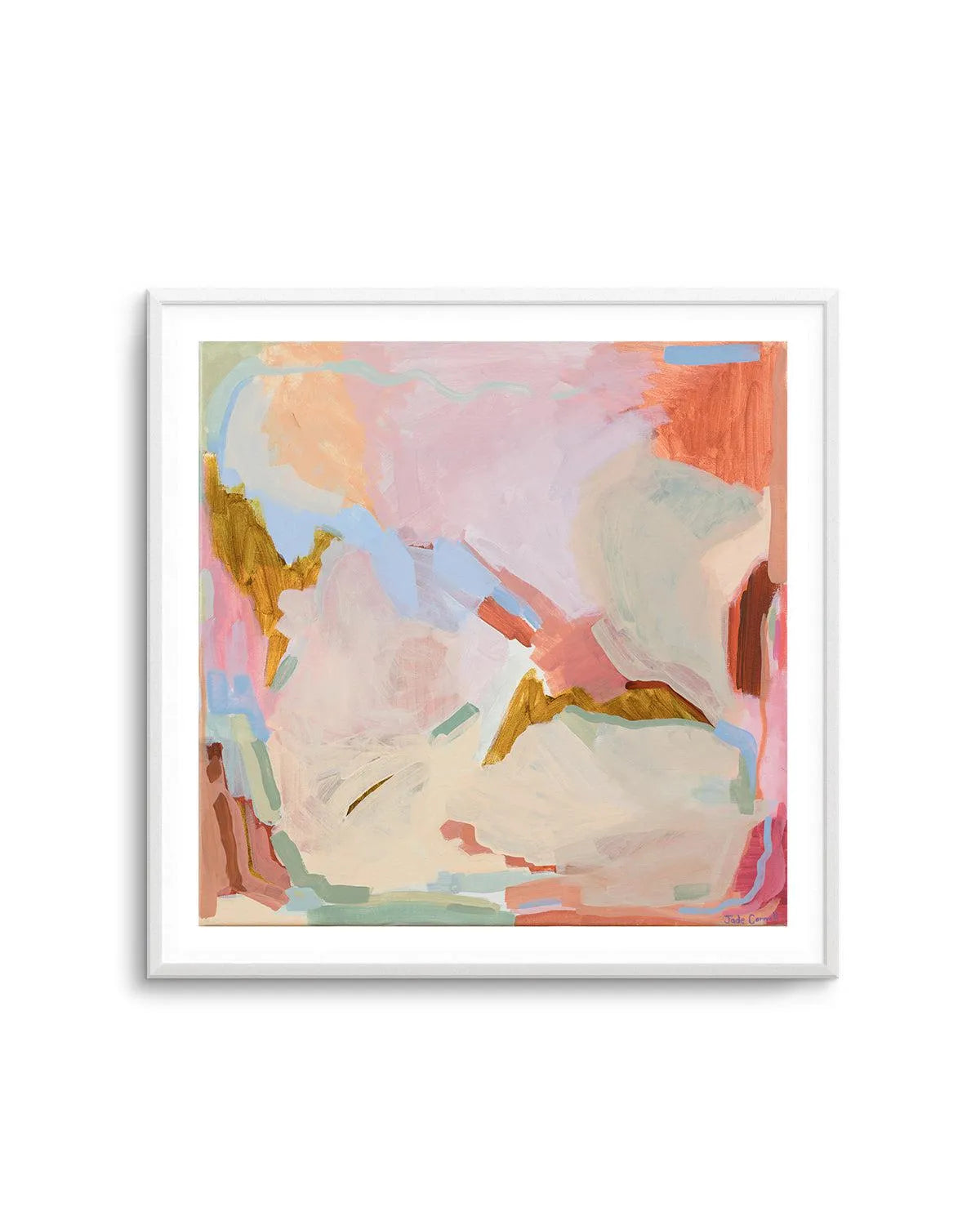 Dahlia by Jade Carnell Art Print-PRINT-Olive et Oriel-Jade Carnell-Buy-Australian-Art-Prints-Online-with-Olive-et-Oriel-Your-Artwork-Specialists-Austrailia-Decorate-With-Coastal-Photo-Wall-Art-Prints-From-Our-Beach-House-Artwork-Collection-Fine-Poster-and-Framed-Artwork