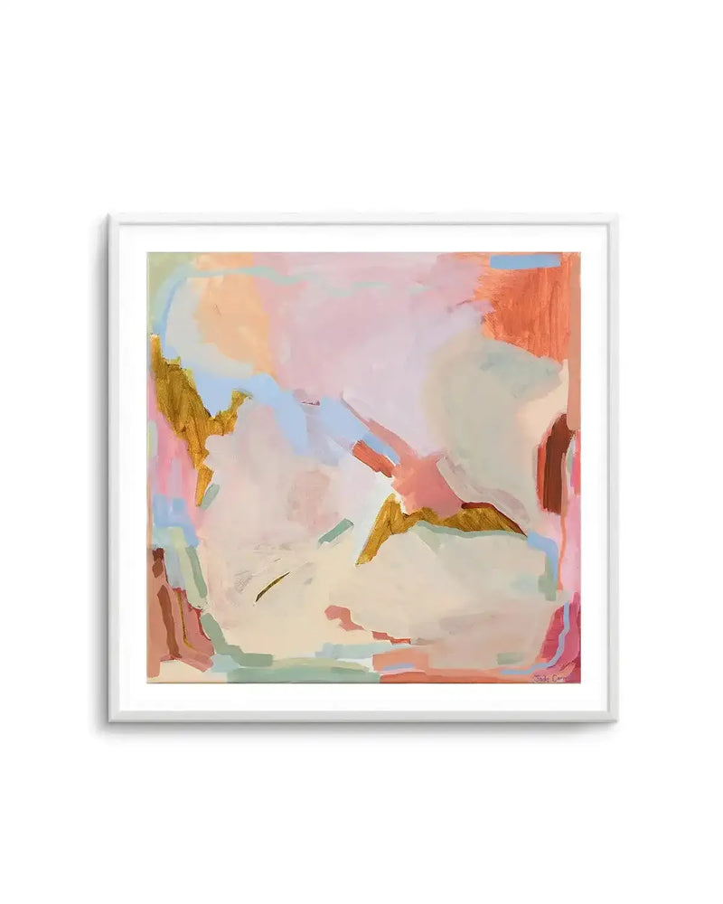 Dahlia by Jade Carnell Art Print-PRINT-Olive et Oriel-Jade Carnell-Buy-Australian-Art-Prints-Online-with-Olive-et-Oriel-Your-Artwork-Specialists-Austrailia-Decorate-With-Coastal-Photo-Wall-Art-Prints-From-Our-Beach-House-Artwork-Collection-Fine-Poster-and-Framed-Artwork