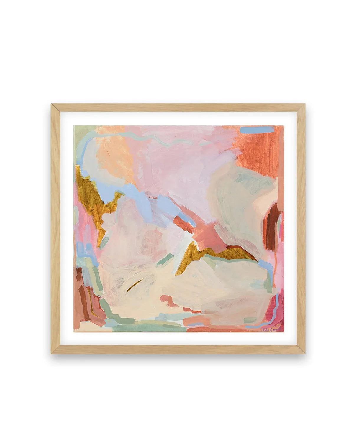 Dahlia by Jade Carnell Art Print-PRINT-Olive et Oriel-Jade Carnell-Buy-Australian-Art-Prints-Online-with-Olive-et-Oriel-Your-Artwork-Specialists-Austrailia-Decorate-With-Coastal-Photo-Wall-Art-Prints-From-Our-Beach-House-Artwork-Collection-Fine-Poster-and-Framed-Artwork