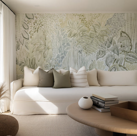 Daintree Botanical Painted Mural