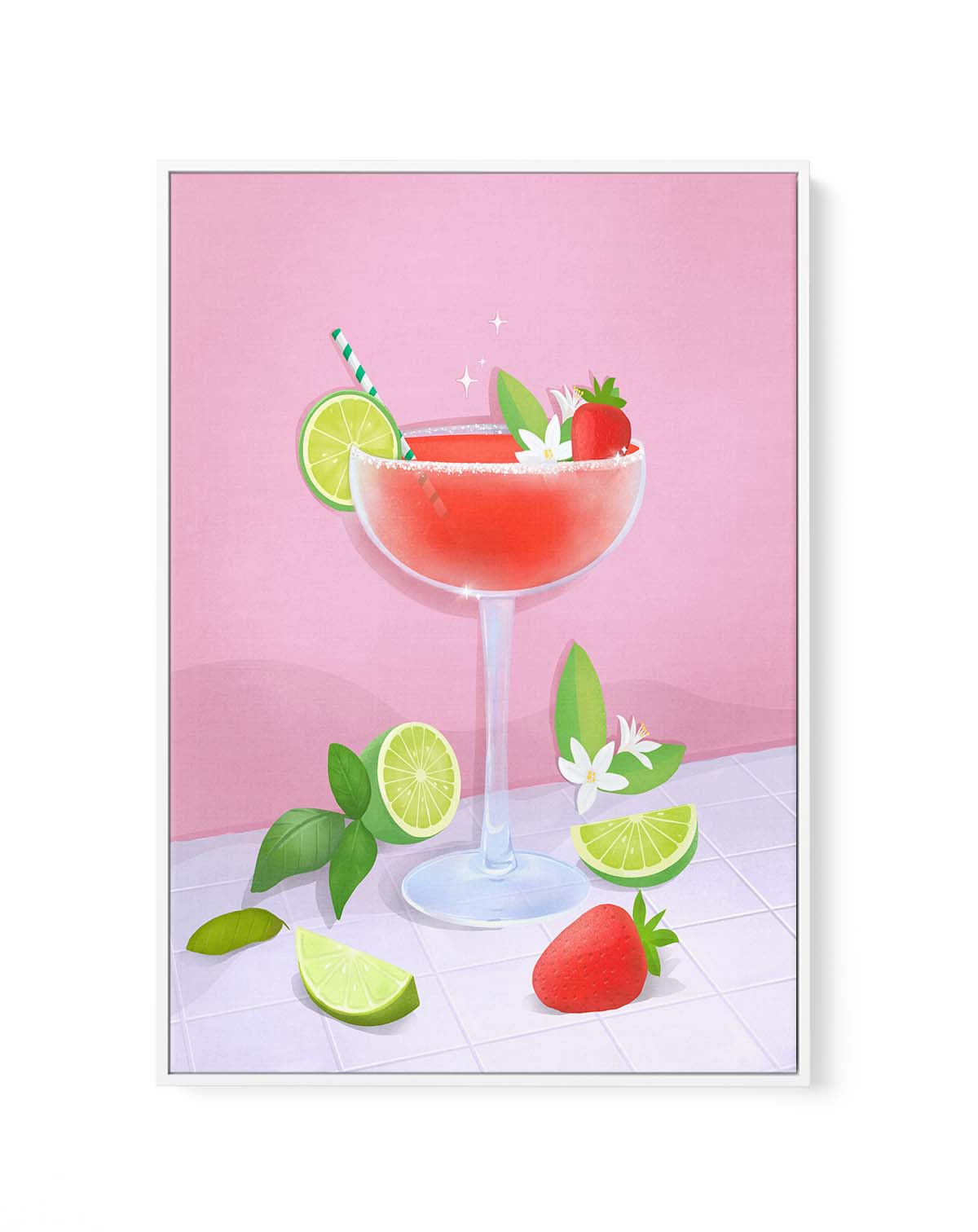 Daiquiri By Petra Lizde | Framed Canvas Art Print