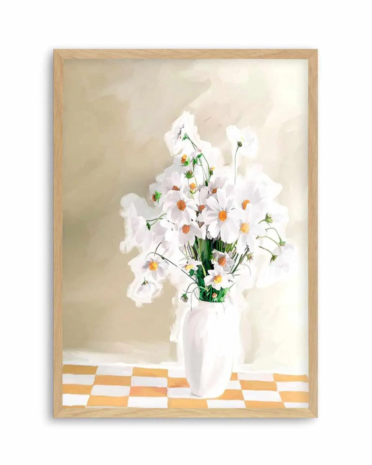 Daisies Art Print from Olive et Oriel where you can shop wallpaper and artworks online