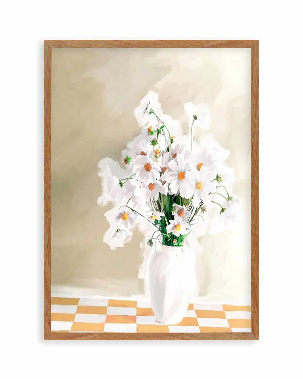 Daisies Art Print from Olive et Oriel where you can shop wallpaper and artworks online