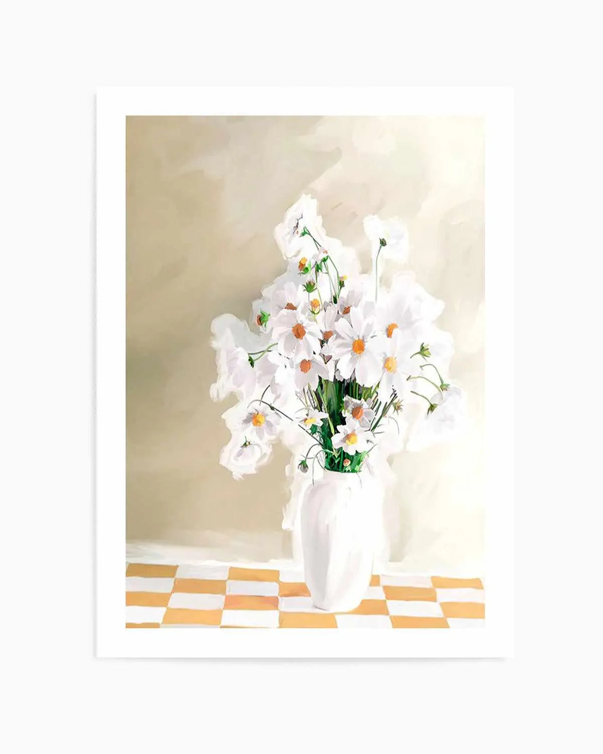 Daisies Art Print from Olive et Oriel where you can shop wallpaper and artworks online