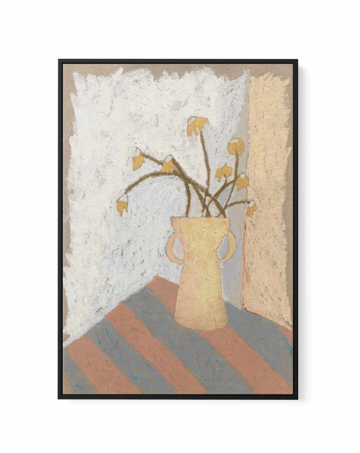 Daisies | Framed Canvas Art Print from Olive et Oriel where you can shop wallpaper and artworks online