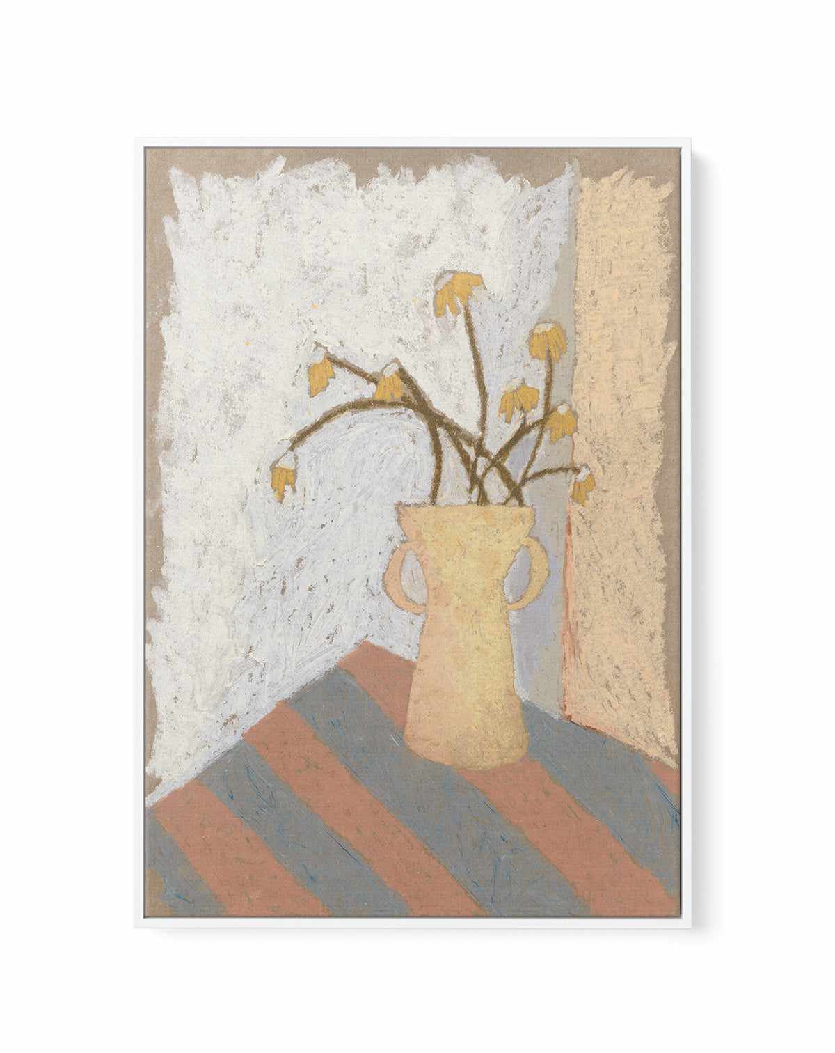 Daisies | Framed Canvas Art Print from Olive et Oriel where you can shop wallpaper and artworks online