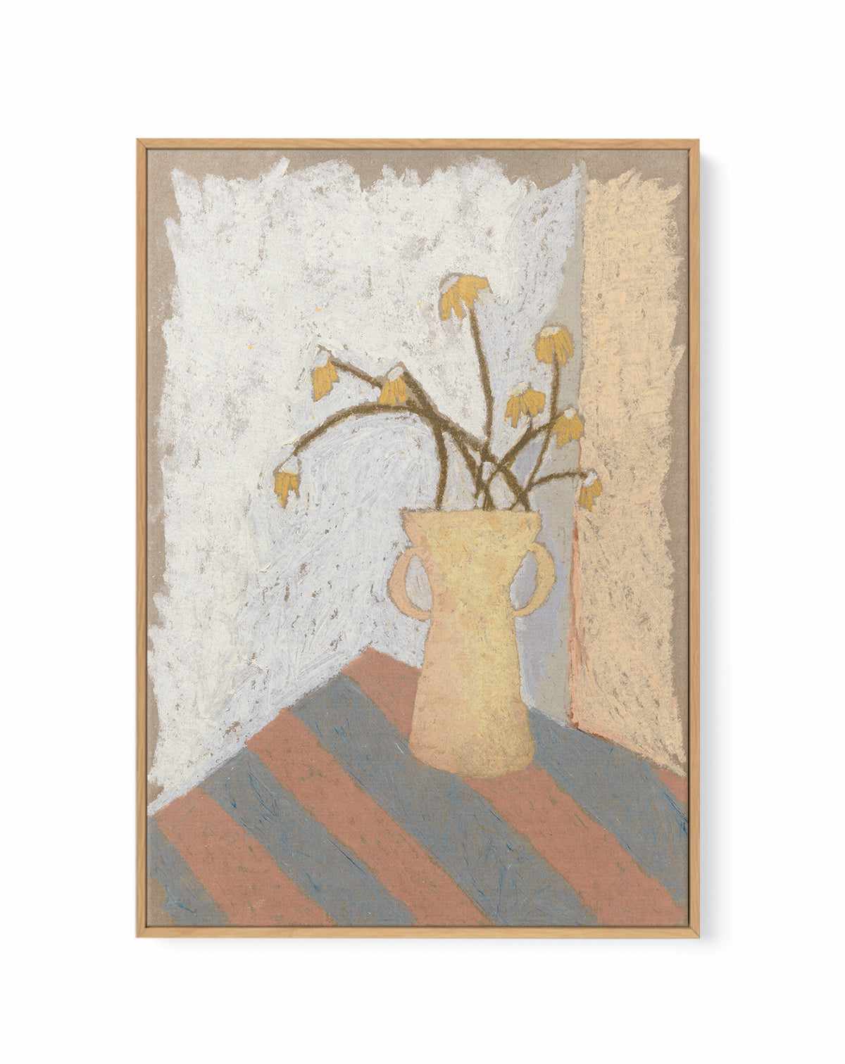 Daisies | Framed Canvas Art Print from Olive et Oriel where you can shop wallpaper and artworks online