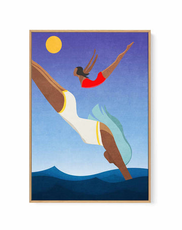 Dalis I By Emel Tunaboylu | Framed Canvas Art Print from Olive et Oriel where you can shop wallpaper and artworks online