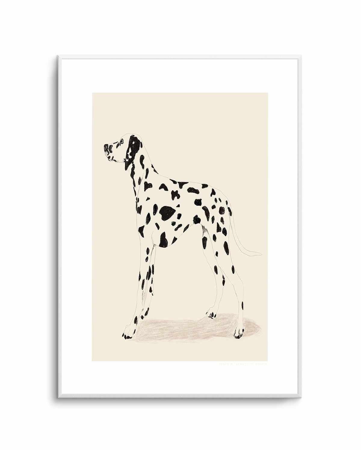 Dalmation by Jenny Liz Rome | Art Print