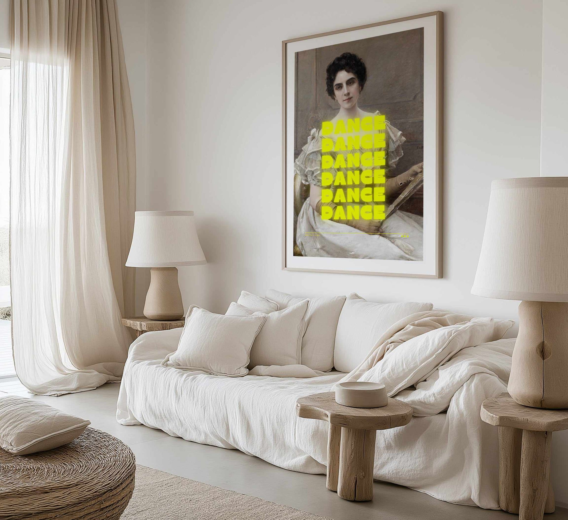 Dance | Art Print from Olive et Oriel where you can shop wallpaper and artworks online