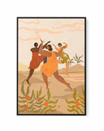 Dance Party by Arty Guava | Framed Canvas Art Print