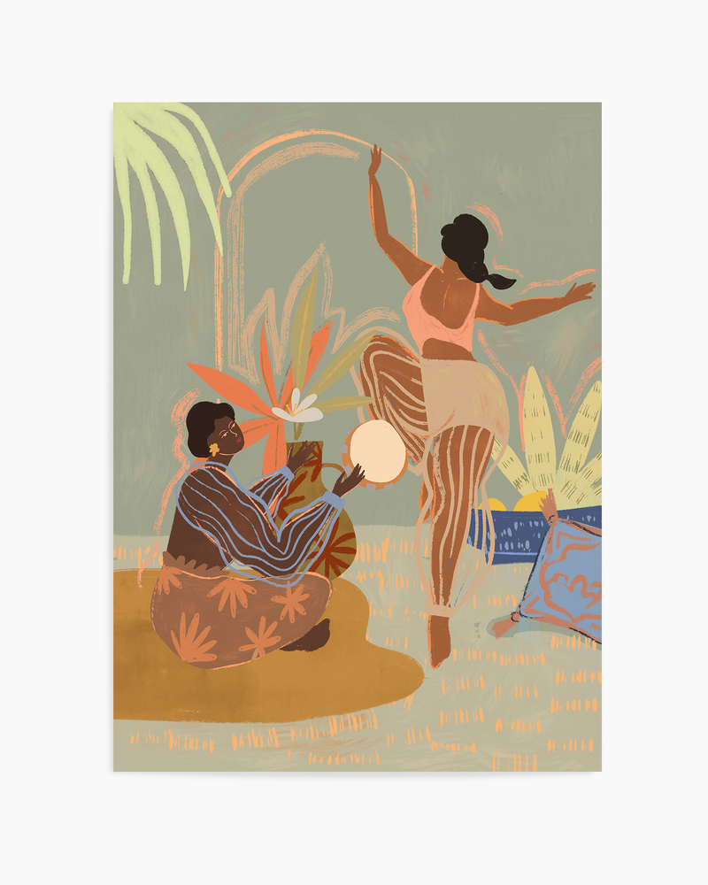 Music and Dance I by Arty Guava | Art Print