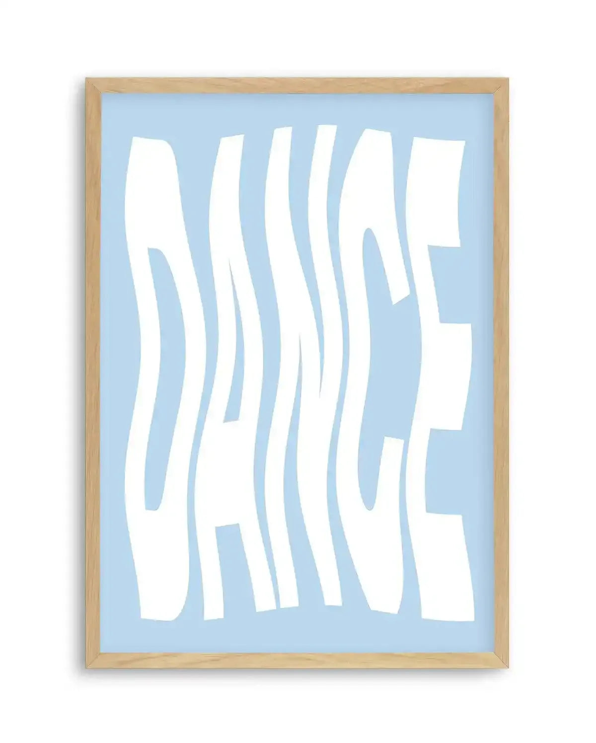 Dance Art Print-PRINT-Olive et Oriel-Olive et Oriel-A5 | 5.8" x 8.3" | 14.8 x 21cm-Oak-With White Border-Buy-Australian-Art-Prints-Online-with-Olive-et-Oriel-Your-Artwork-Specialists-Austrailia-Decorate-With-Coastal-Photo-Wall-Art-Prints-From-Our-Beach-House-Artwork-Collection-Fine-Poster-and-Framed-Artwork