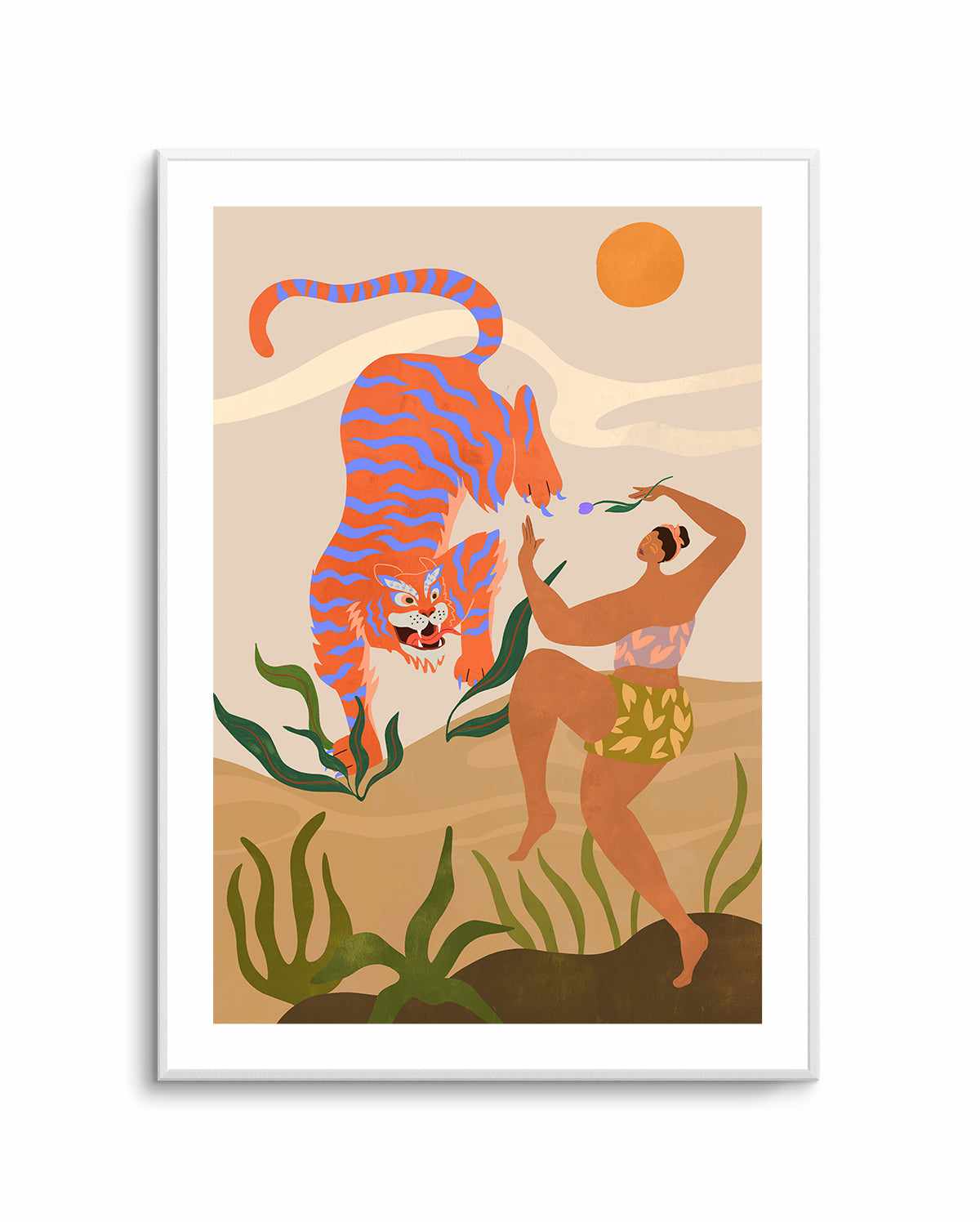 Dance With Me by Arty Guava | Art Print from Olive et Oriel where you can shop wallpaper and artworks online