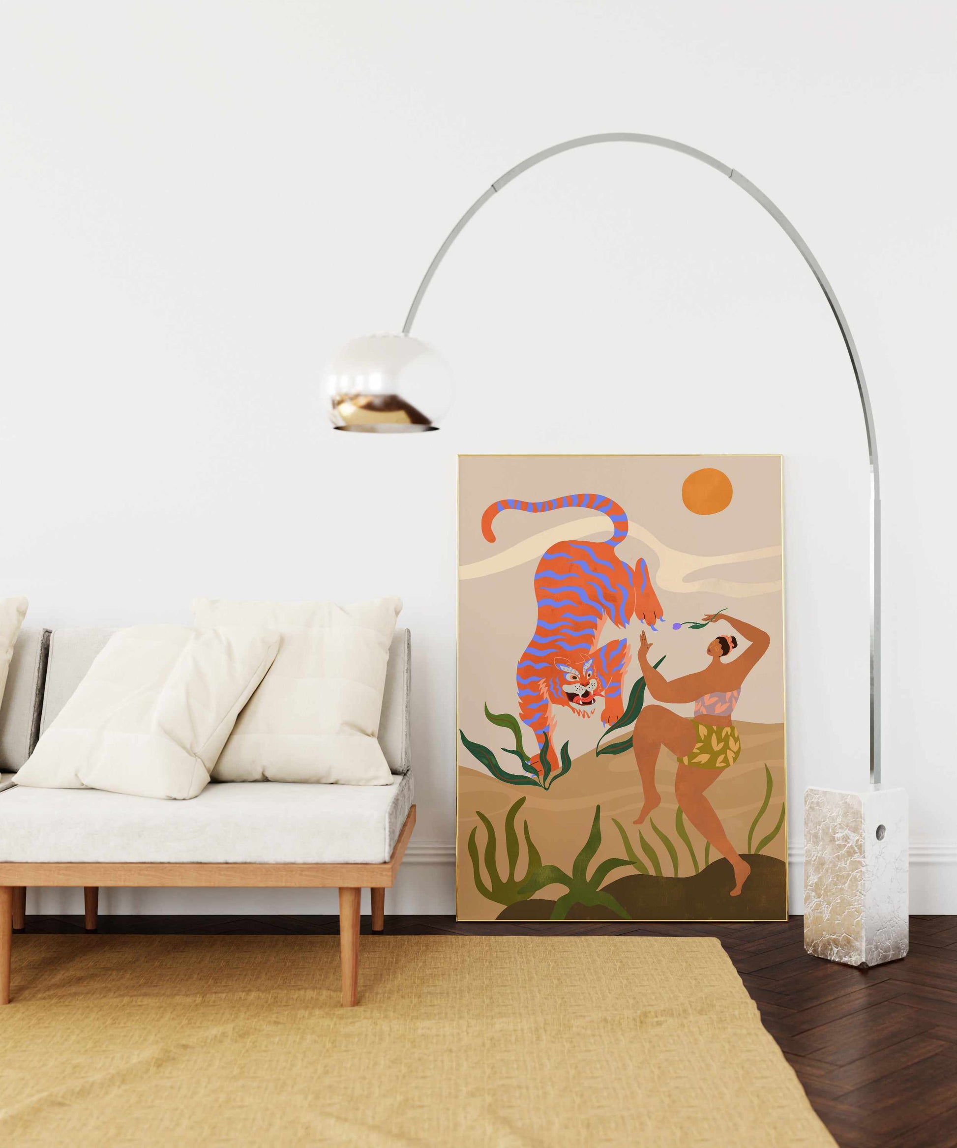 Dance With Me by Arty Guava | Art Print from Olive et Oriel where you can shop wallpaper and artworks online