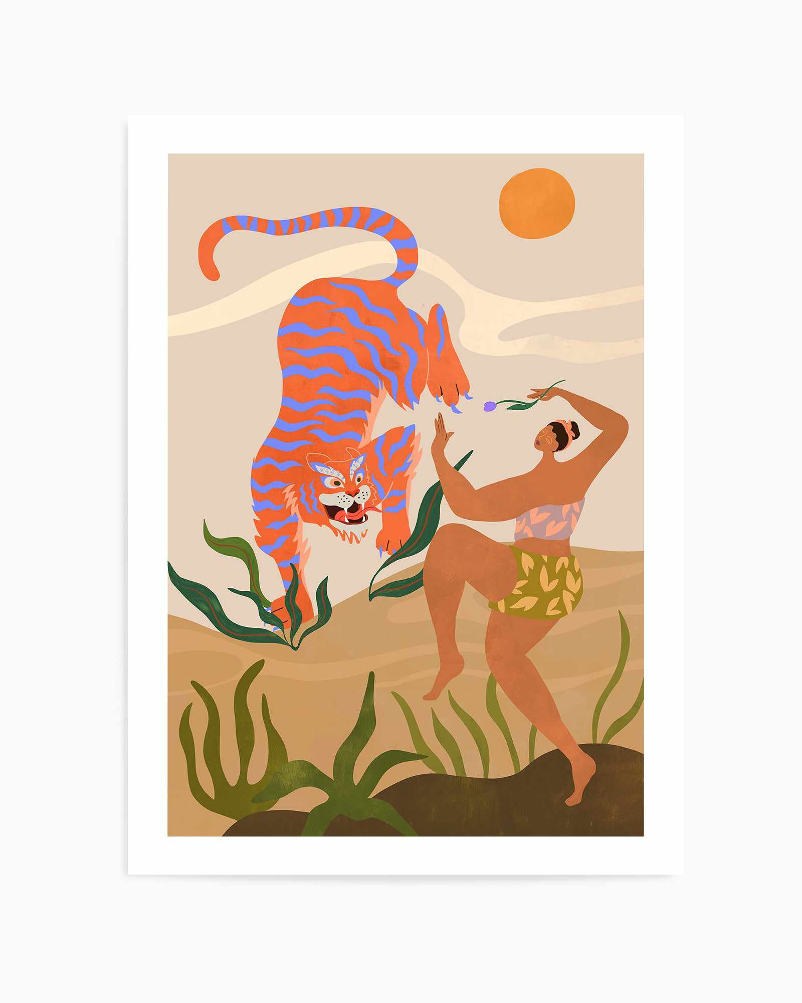 Dance With Me by Arty Guava | Art Print from Olive et Oriel where you can shop wallpaper and artworks online