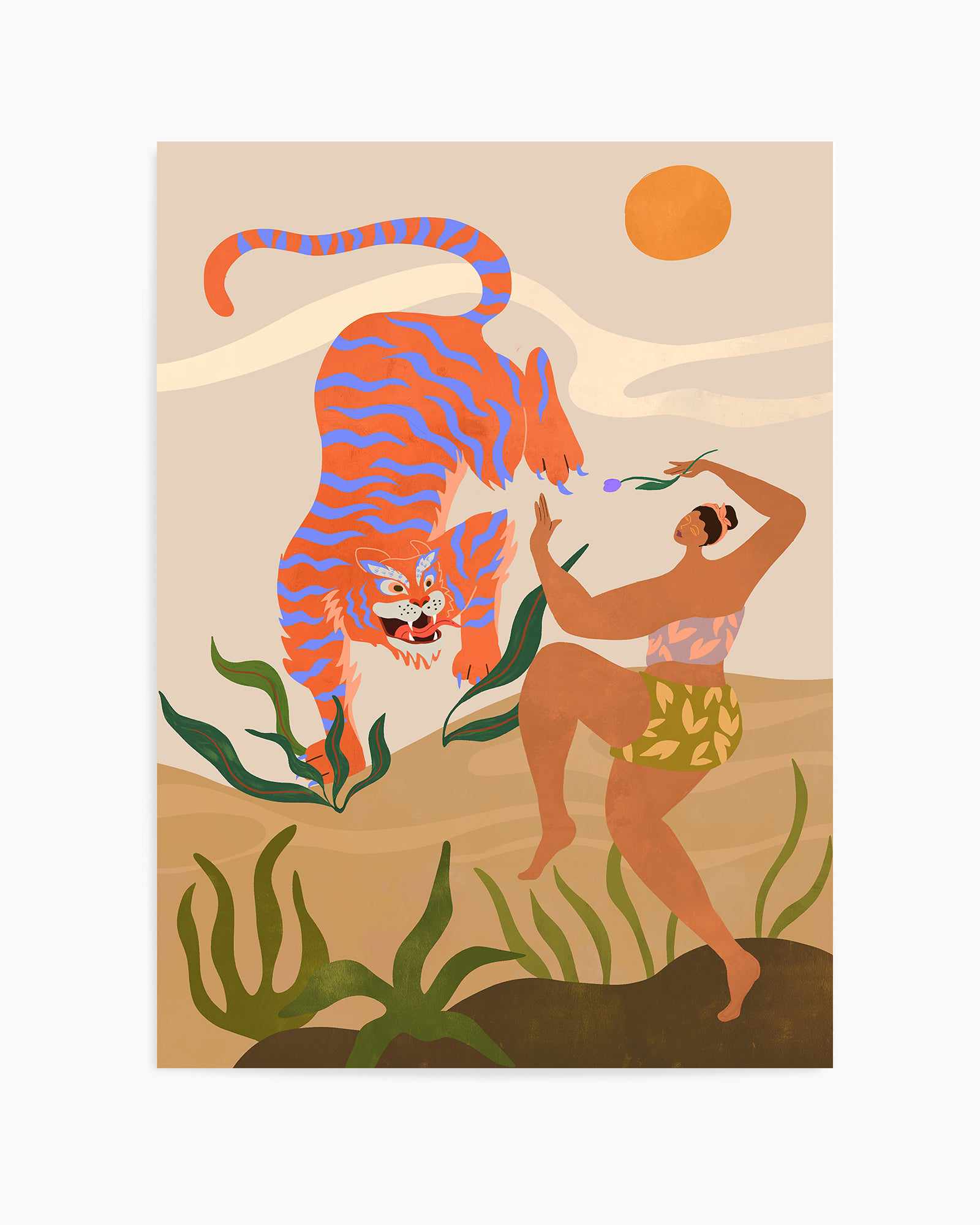 Dance With Me by Arty Guava | Art Print from Olive et Oriel where you can shop wallpaper and artworks online