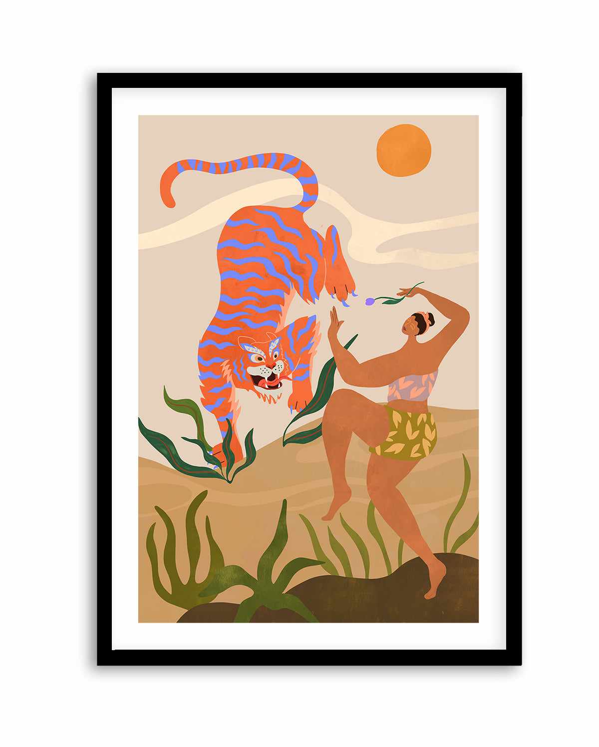 Dance With Me by Arty Guava | Art Print from Olive et Oriel where you can shop wallpaper and artworks online