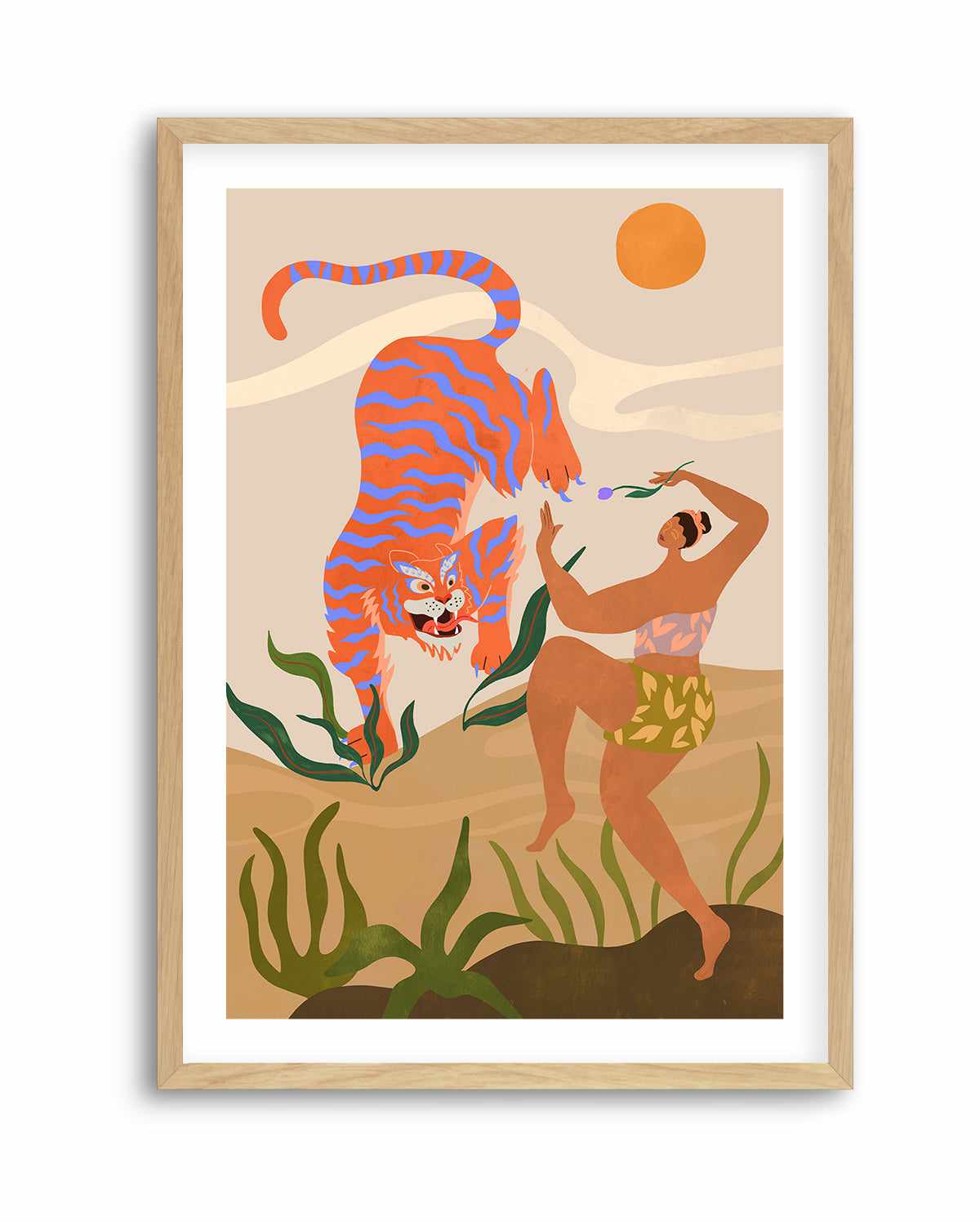 Dance With Me by Arty Guava | Art Print from Olive et Oriel where you can shop wallpaper and artworks online