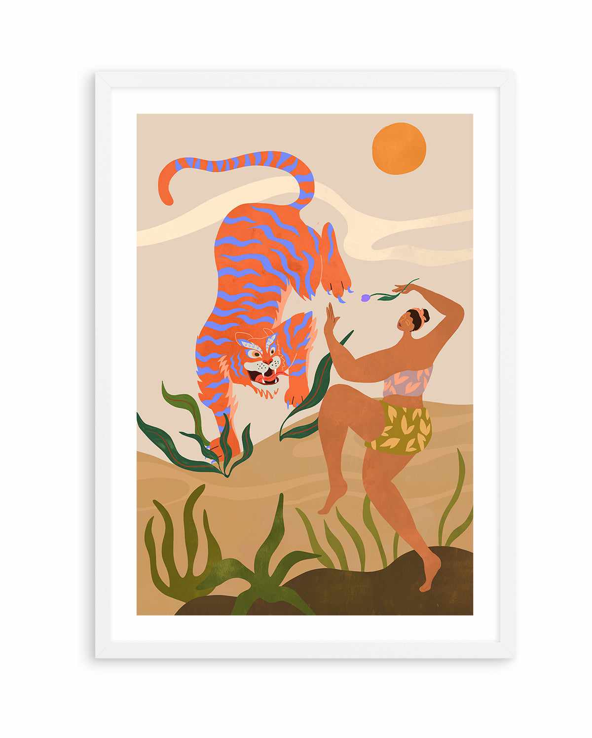 Dance With Me by Arty Guava | Art Print from Olive et Oriel where you can shop wallpaper and artworks online